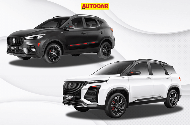 MG Hector Snowstorm, Astor Blackstorm editions launched
